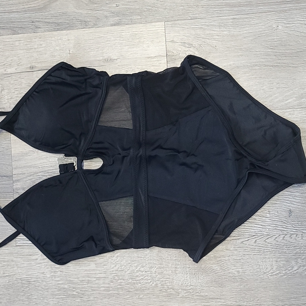 Black one piece